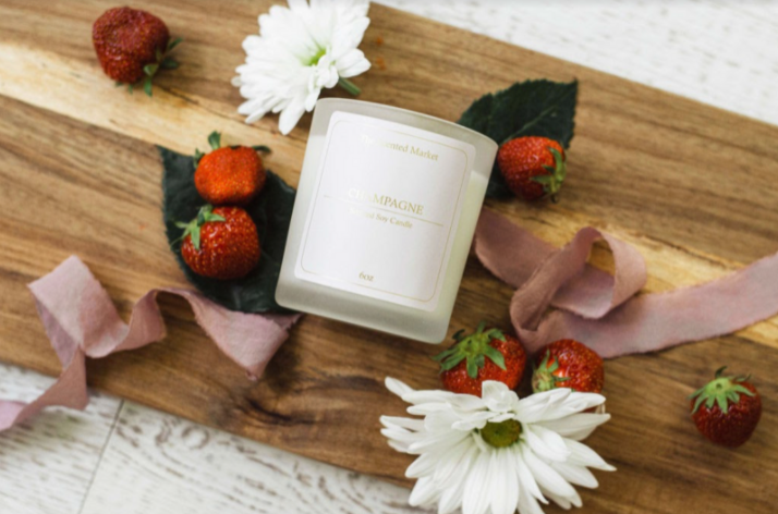 soy scented candle
