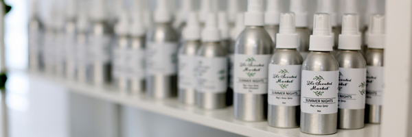 Scented Room Spray all lined up
