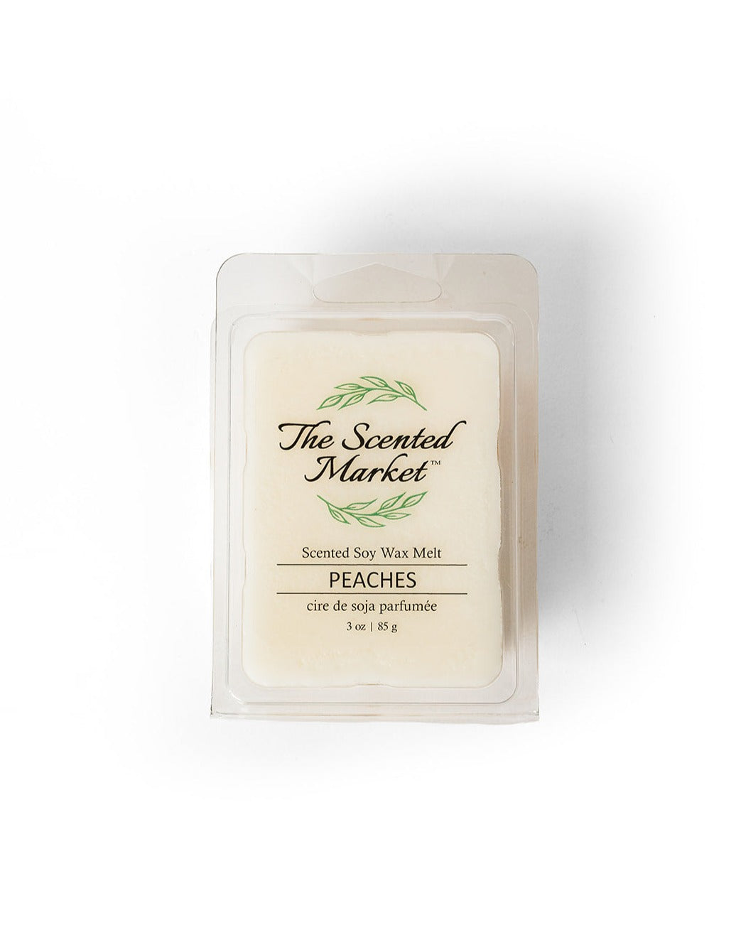 A picture of Peaches Scented Soy Wax Melt 85g