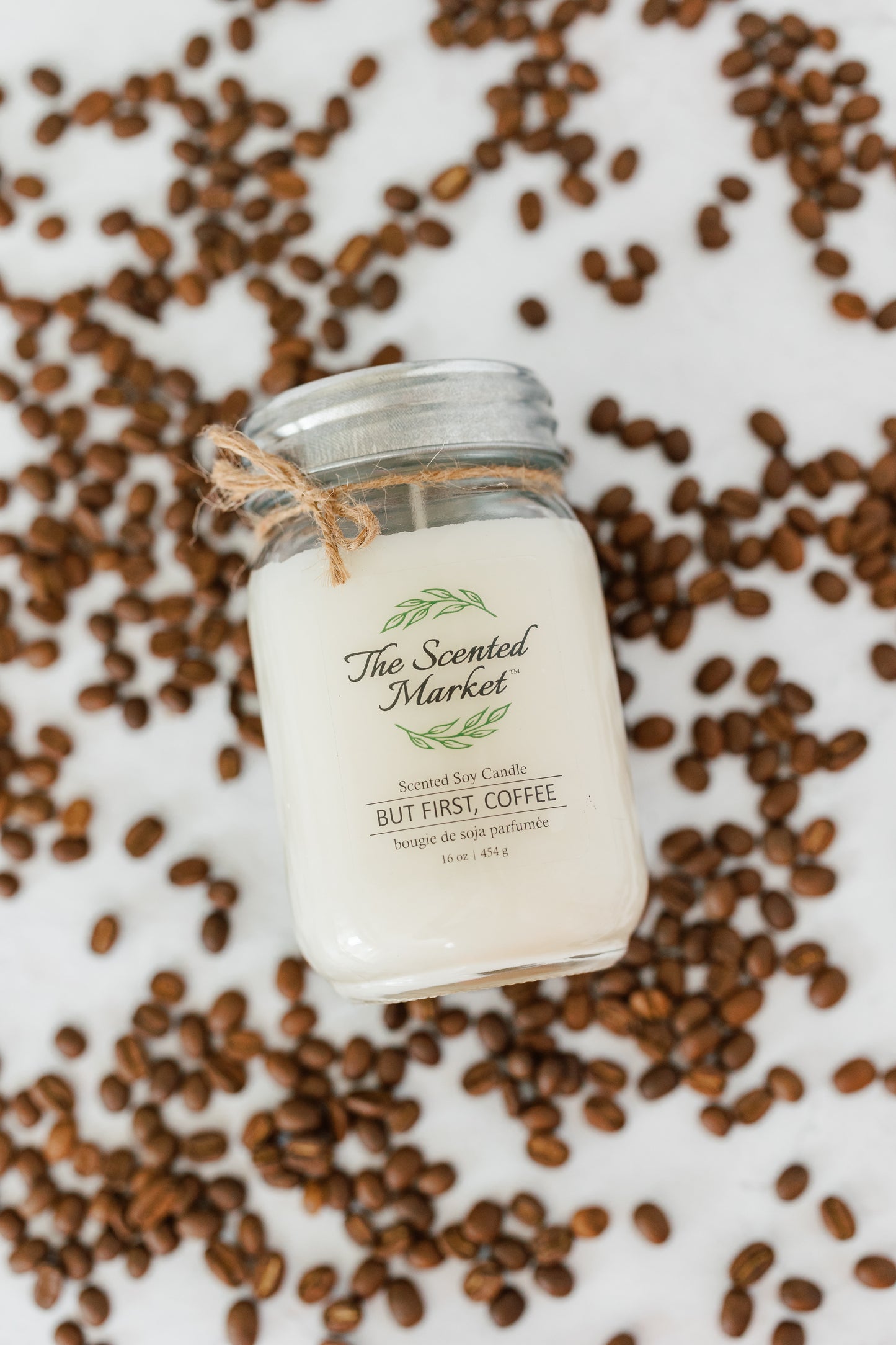 BUT FIRST, COFFEE Bougie de cire de soja 16 oz