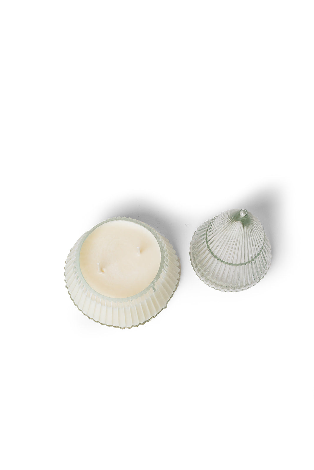 Glass Christmas Tree Soy Wax Candle 14 oz - O'CHRISTMAS TREE