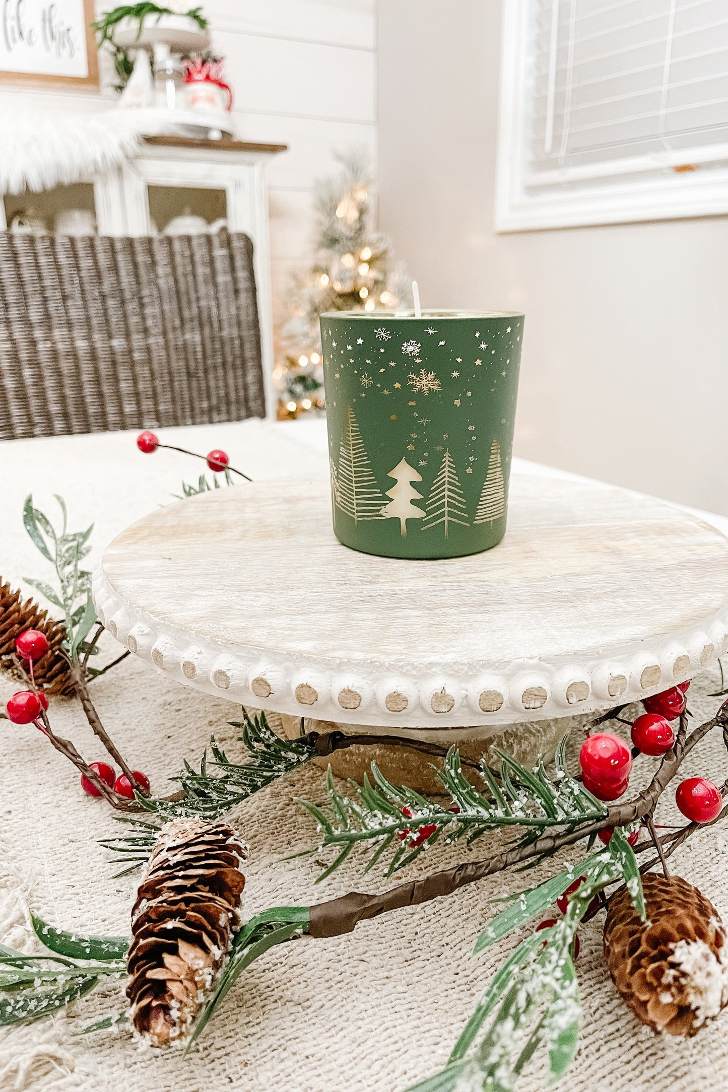 Green Tree SUGAR COOKIE Soy Wax Candle 16 oz