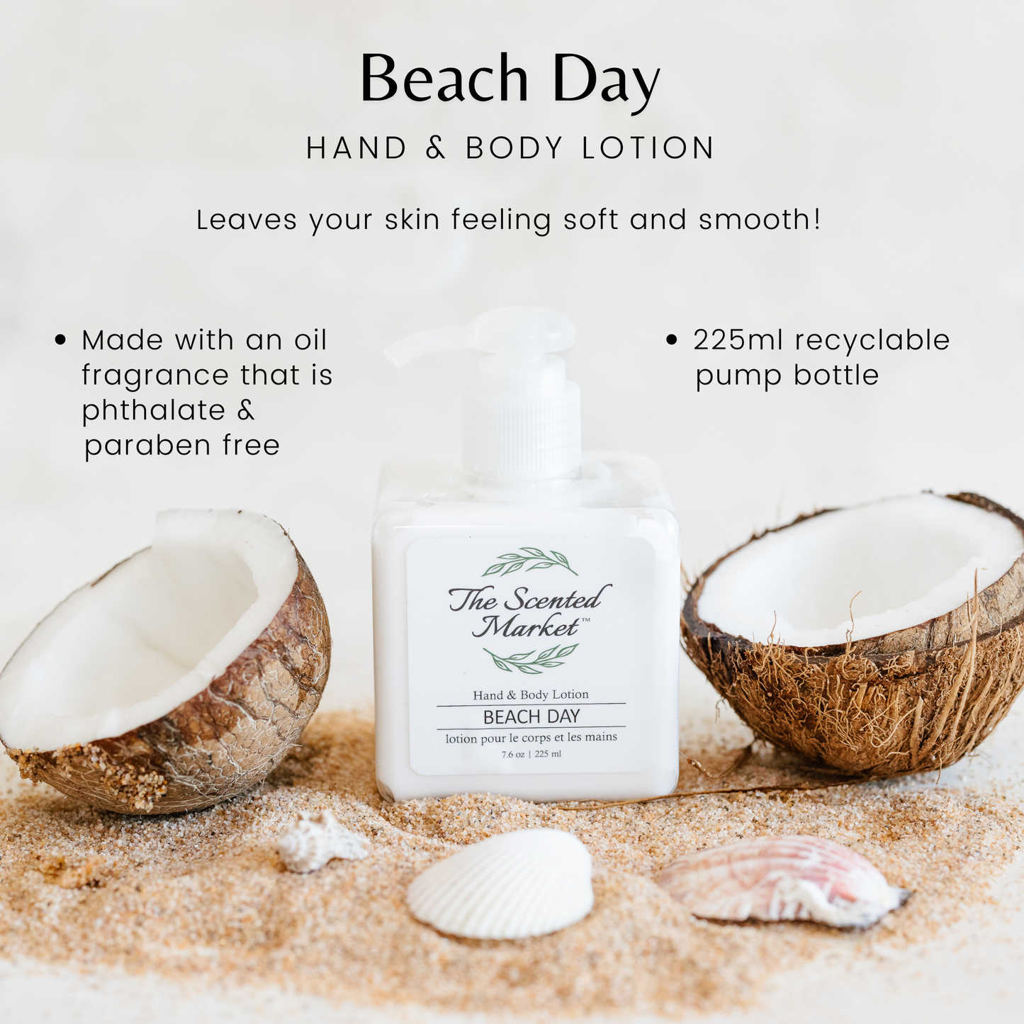 BEACH DAY Hand & Body Lotion - The Scented Market