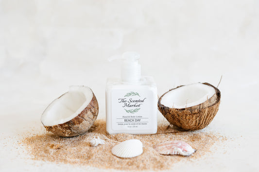 BEACH DAY Soothing Hand & Body Lotion - The Scented Market  Lotion & Moisturizer