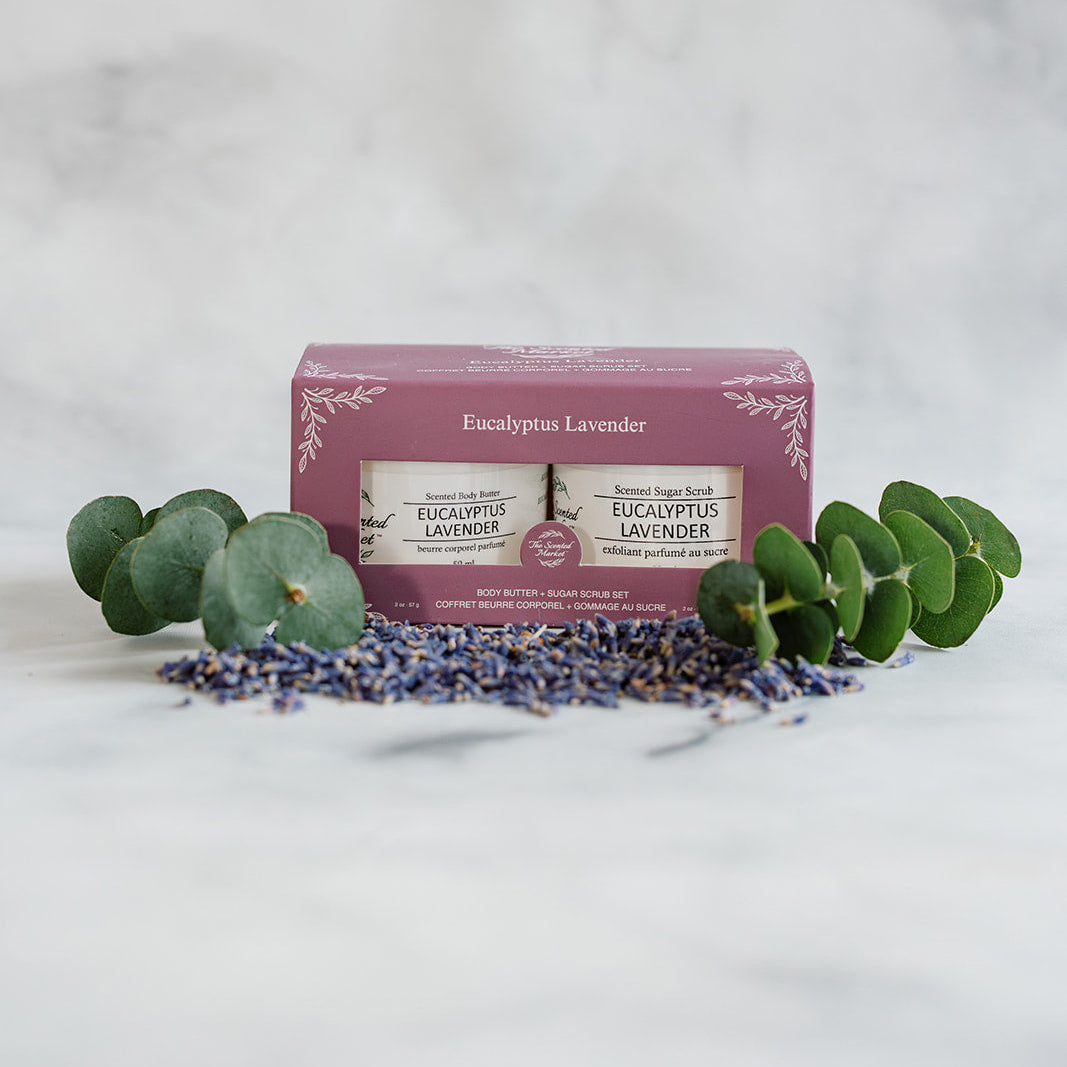 Body Care Gift Set - Eucalyptus Lavender - The Scented Market Bath & Body Gift Sets