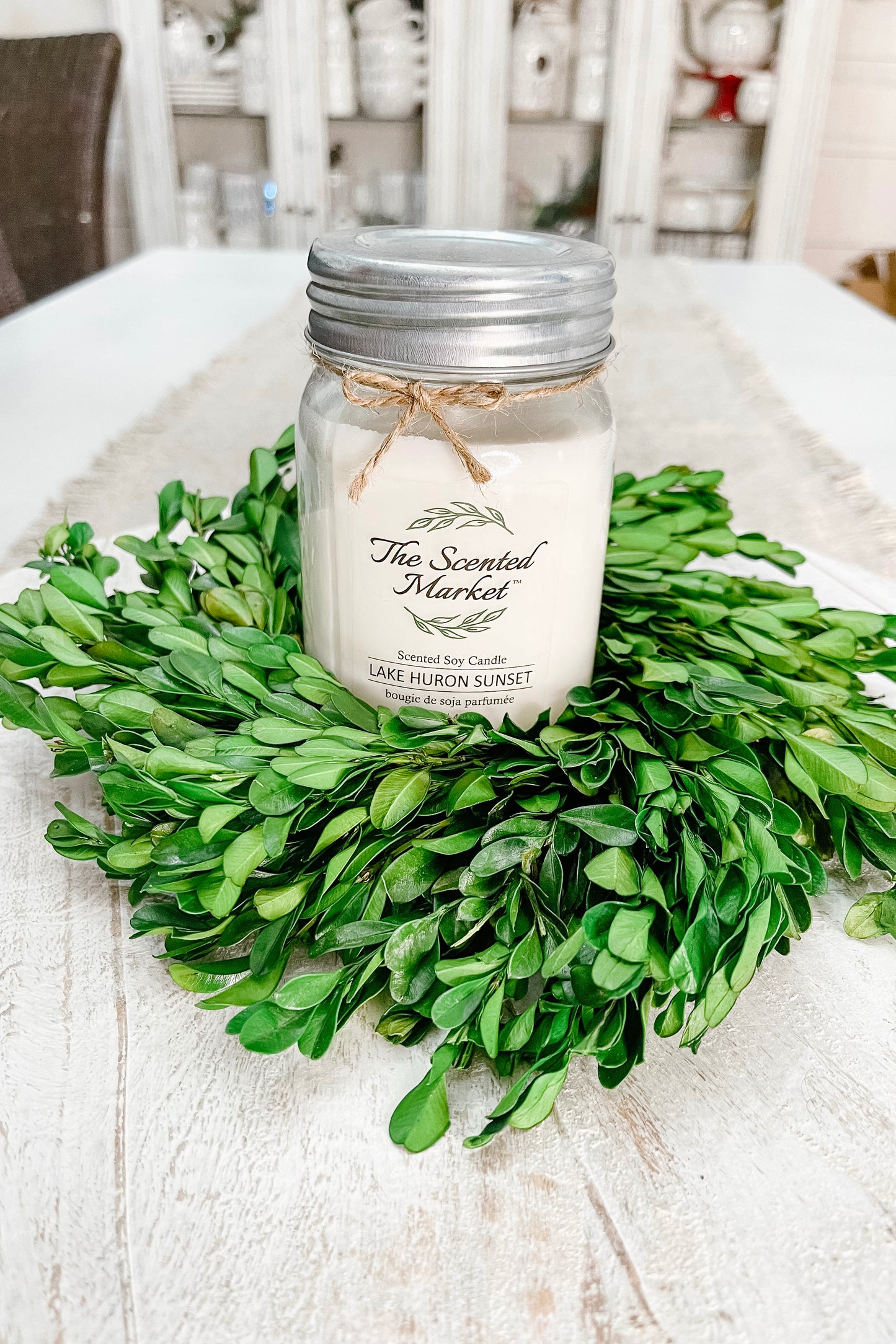 Boxwood Wreath - The Scented Market Wreaths & Garlands