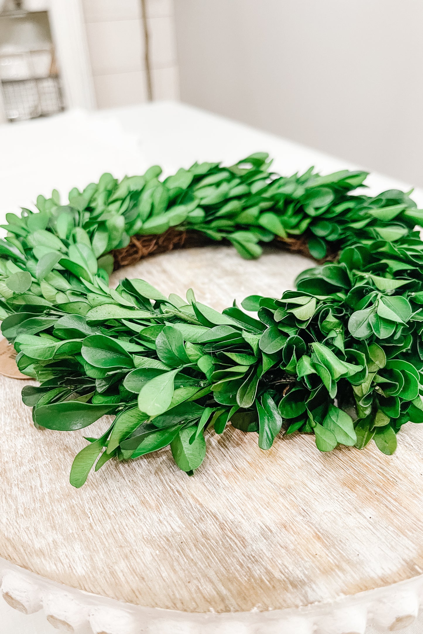 Boxwood Wreath - The Scented Market Wreaths & Garlands