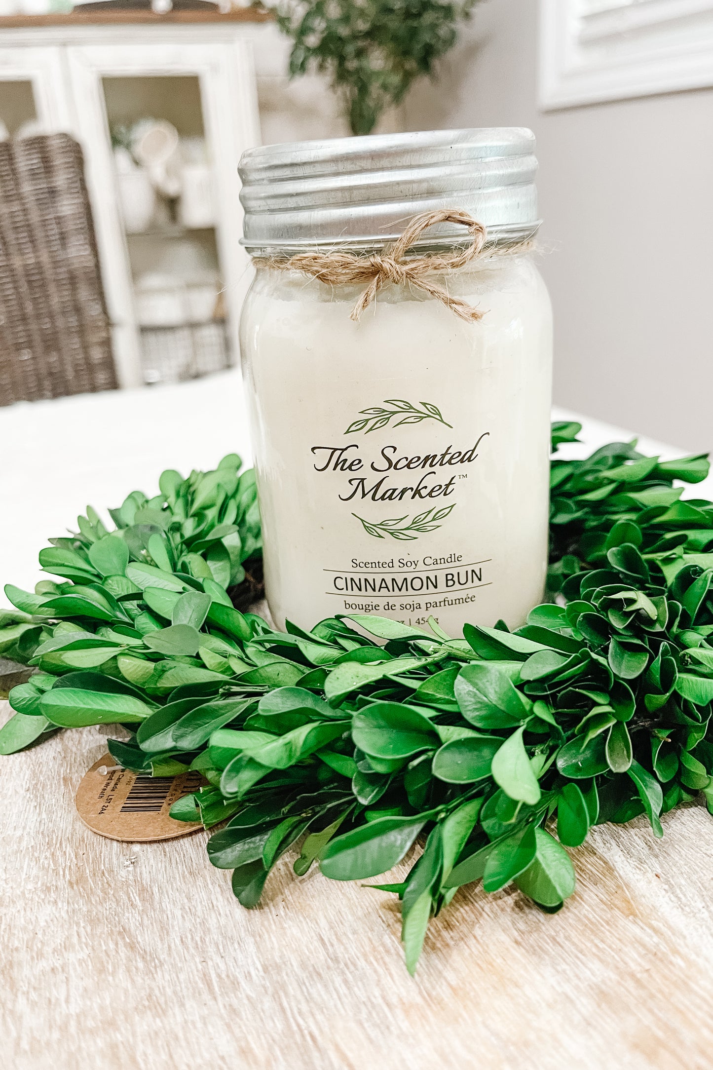 Boxwood Wreath - The Scented Market Wreaths & Garlands