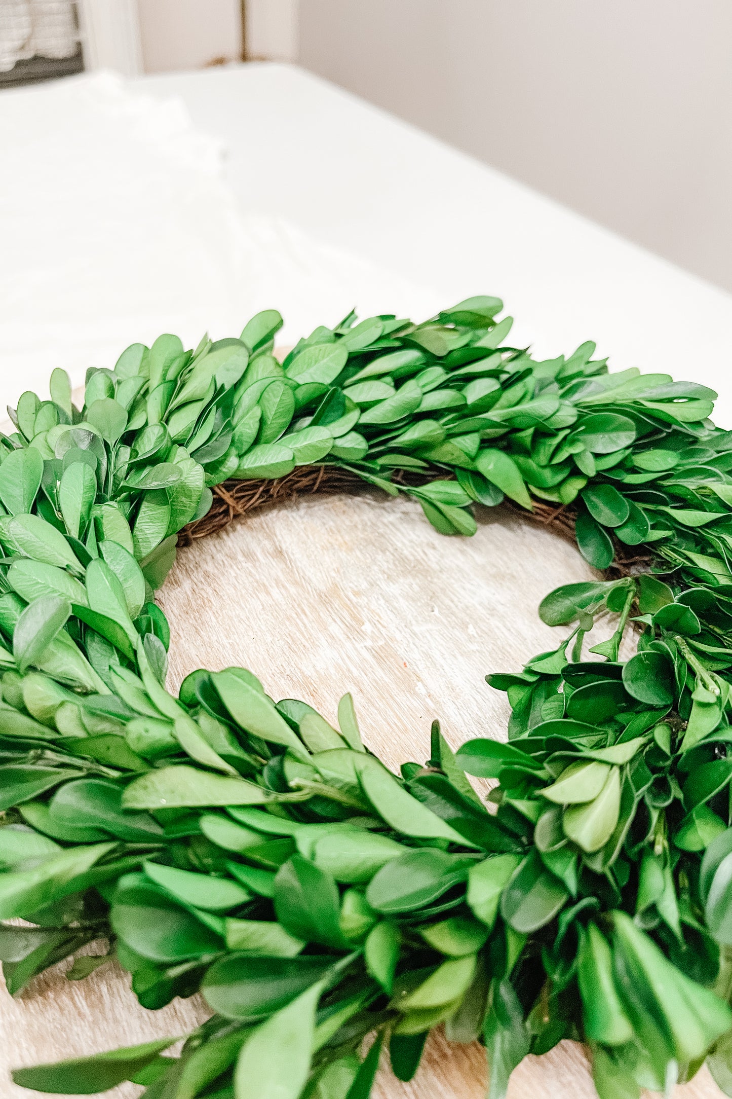 Boxwood Wreath - The Scented Market Wreaths & Garlands