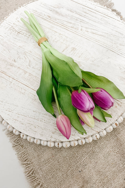Faux Tulips - Purple - The Scented Market