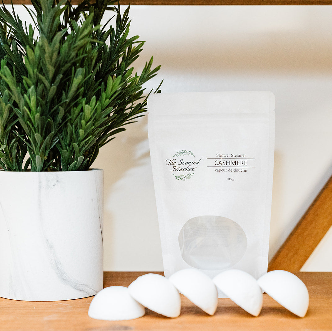 CASHMERE Shower Steamer - The Scented Market Bath Additives