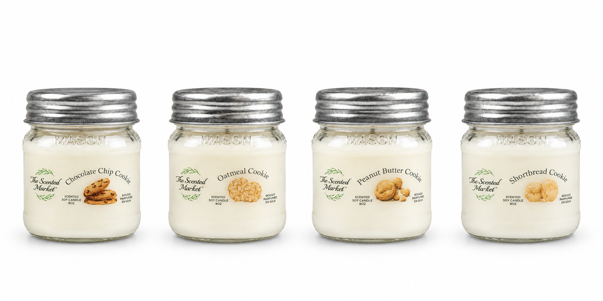 SHORTBREAD Cookie Scented Soy Candle 8 oz