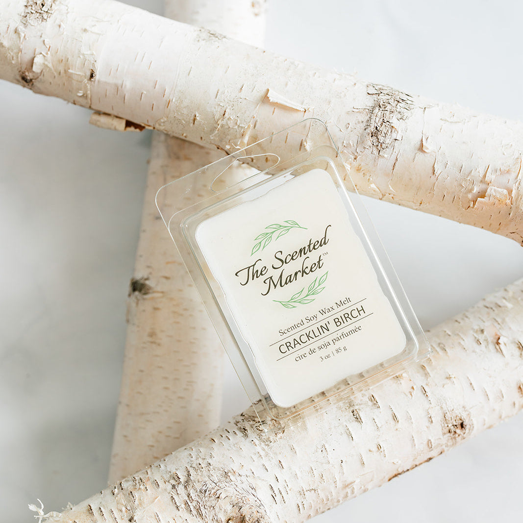 CRACKLIN' BIRCH Soy Wax Melt - The Scented Market Wax Tarts
