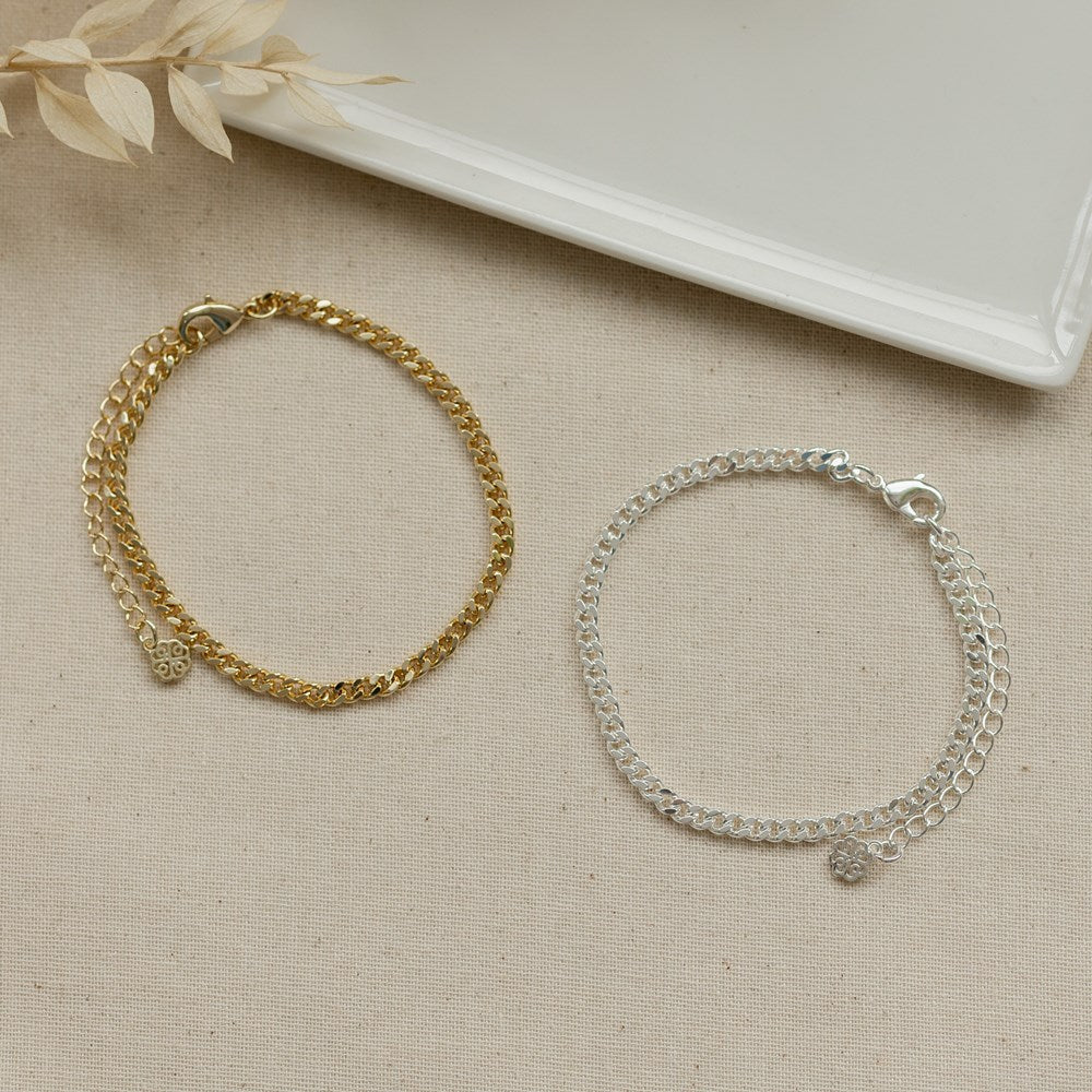 Chain Bracelet - Silver - The Scented Market Bracelets