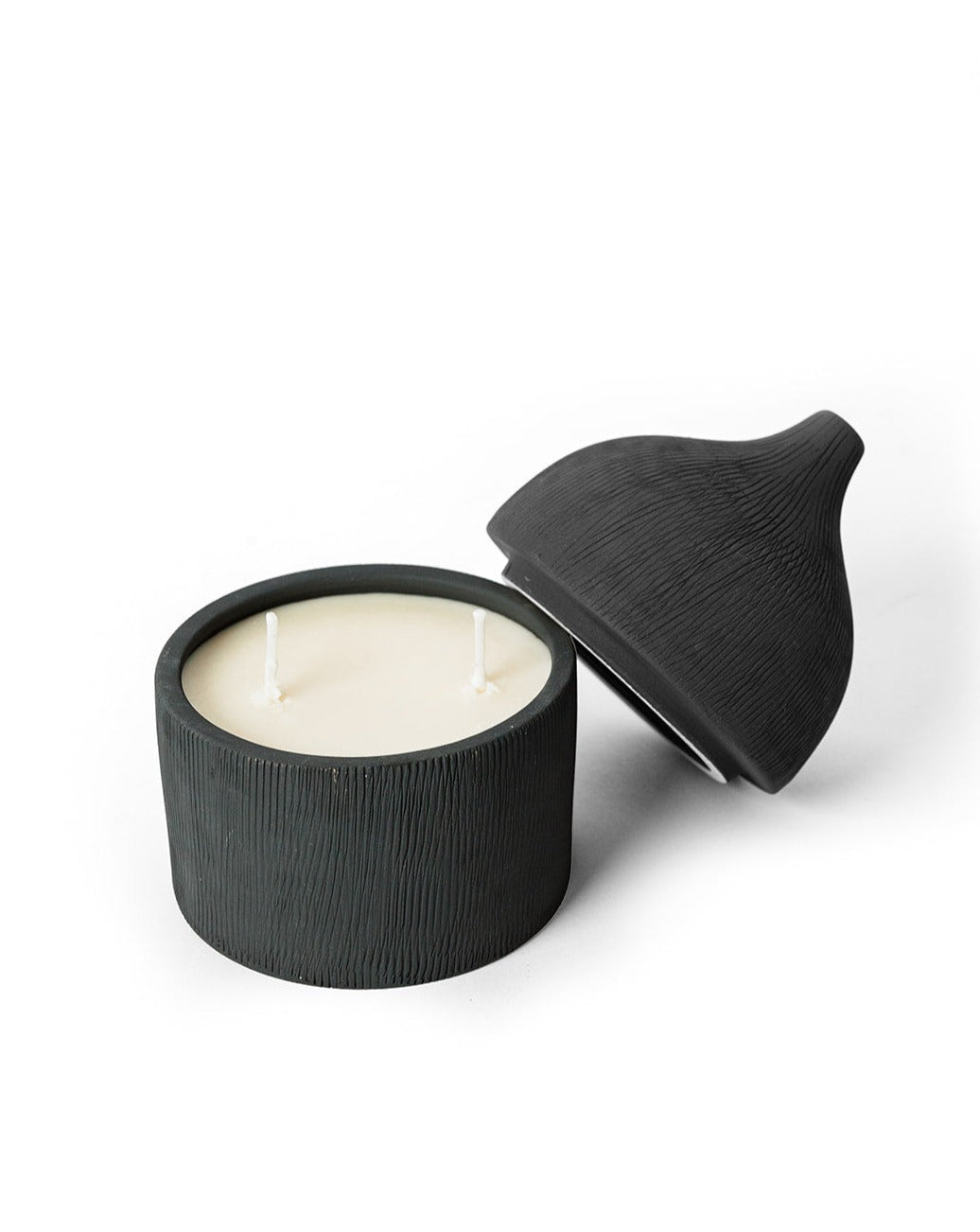 Clay Collection - BLACK Soy Wax Candle - The Scented Market Candles