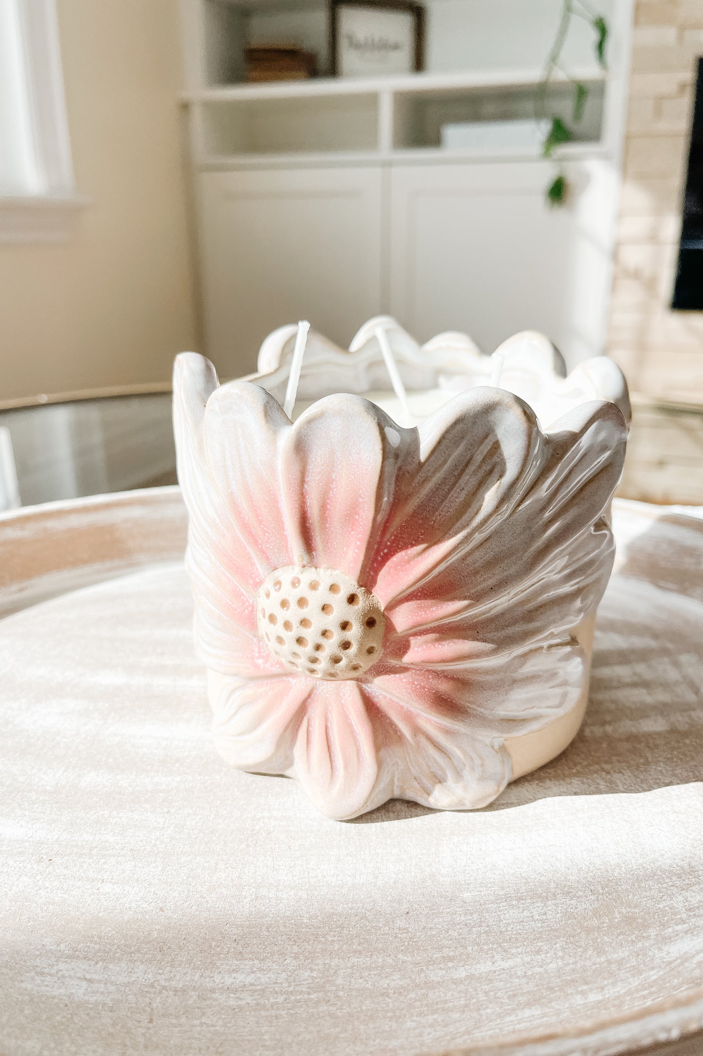 REFILL - Daisy Flower 3-Wick Candle - The Scented Market