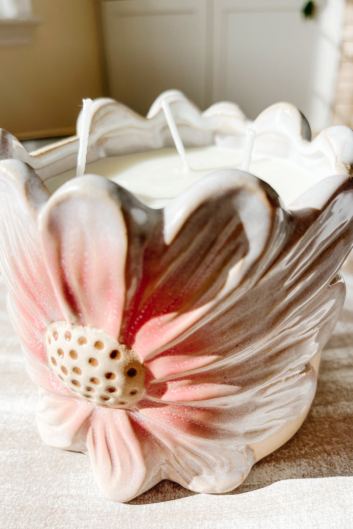 REFILL - Daisy Flower 3-Wick Candle - The Scented Market