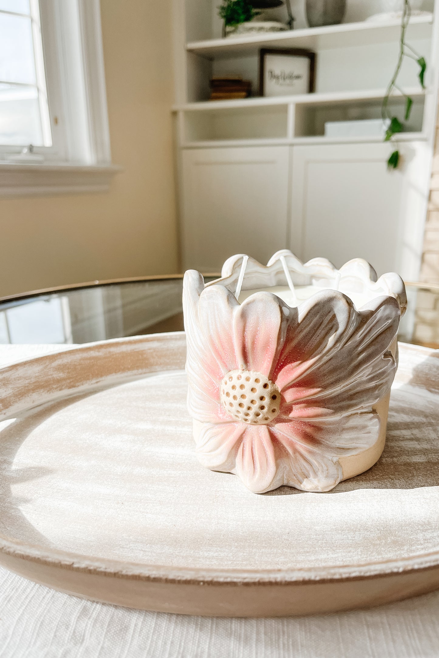 REFILL - Daisy Flower 3-Wick Candle - The Scented Market