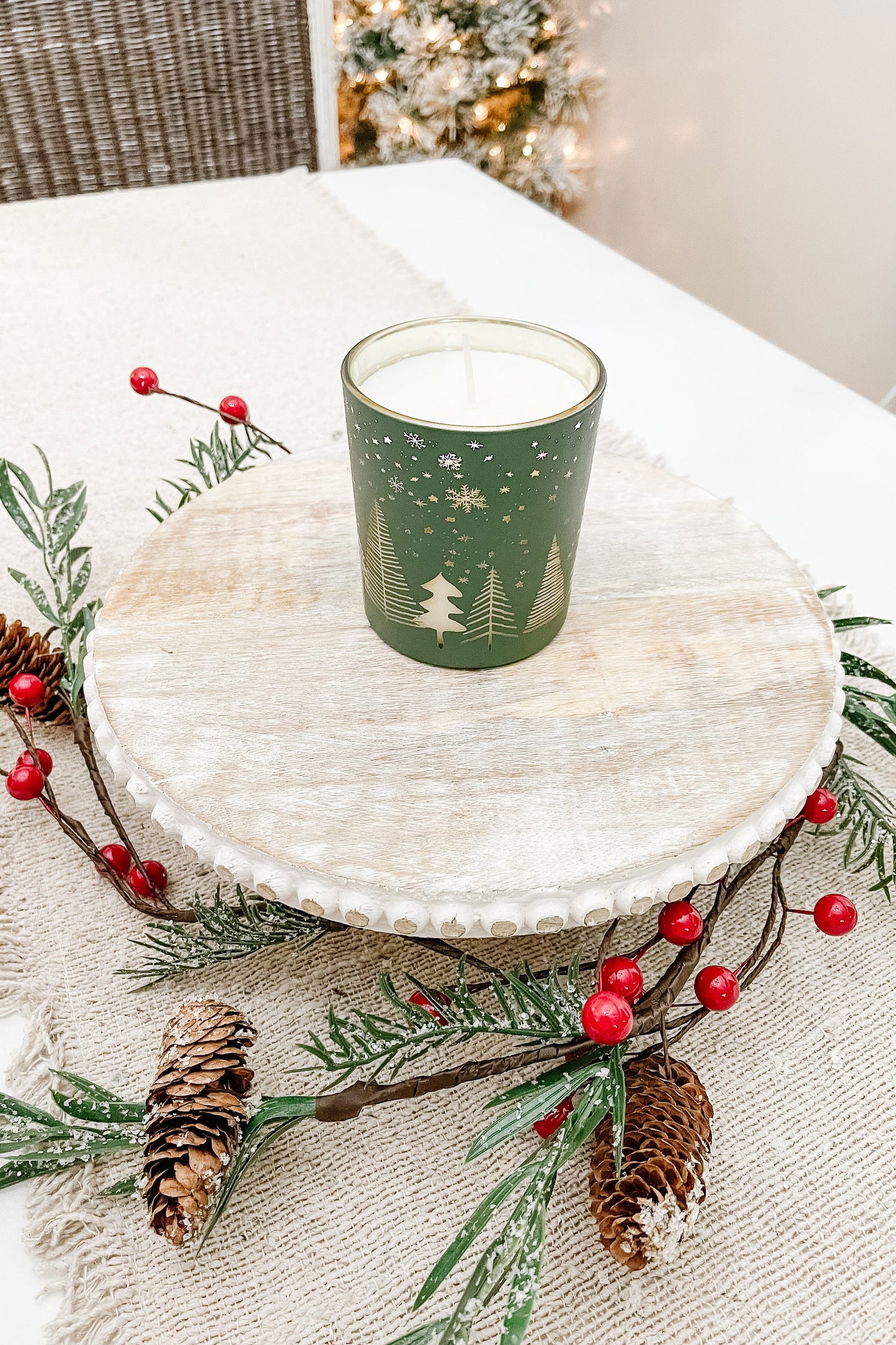 Green Tree SUGAR COOKIE Soy Wax Candle 16 oz