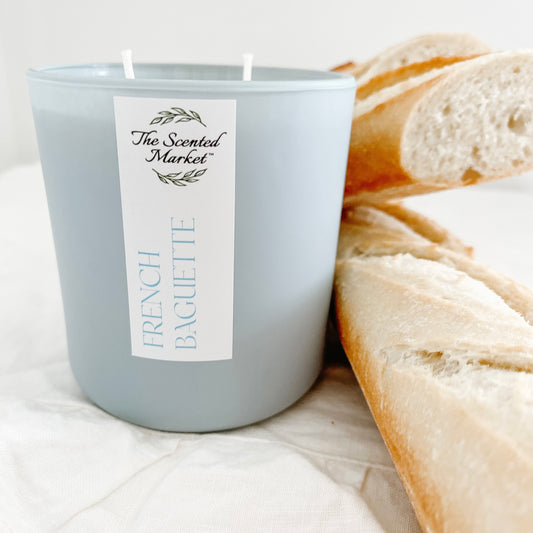 FRENCH BAGUETTE 12 oz Scented Soy Wax Candle - The Scented Market  Candles
