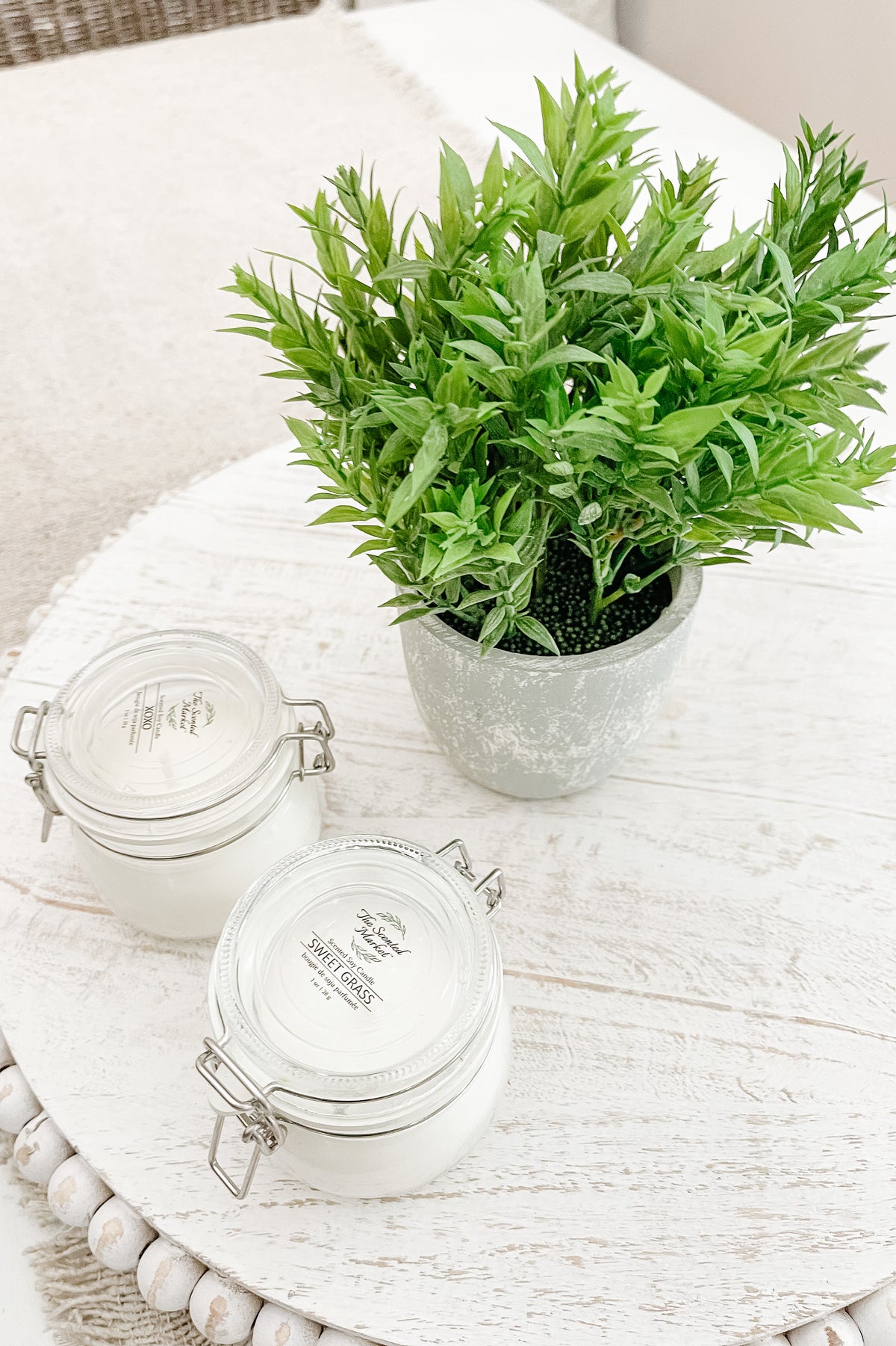 Faux Bamboo in a Pot - The Scented Market Artificial Flora