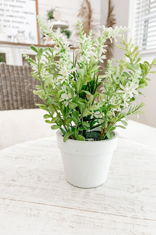 Faux Sweet Veronica Bush - The Scented Market Artificial Flora