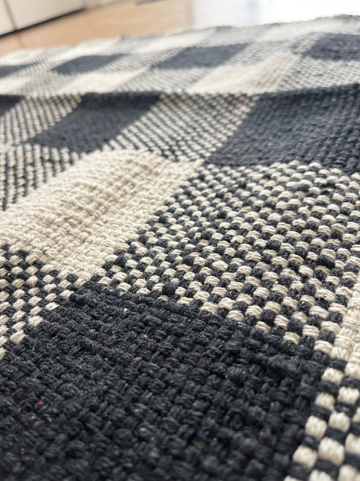 Gingerbread House Husk Mat with Buffalo Plaid Doormat Underlay - The Scented Market