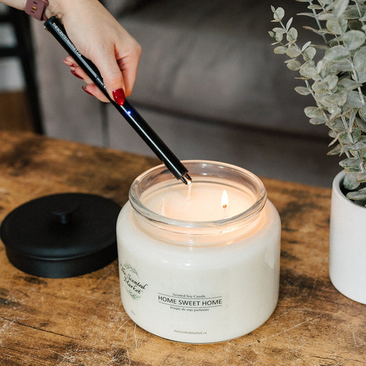 HOME SWEET HOME 4 Wick Candle - Pick Your Own Scent - The Scented Market Candles