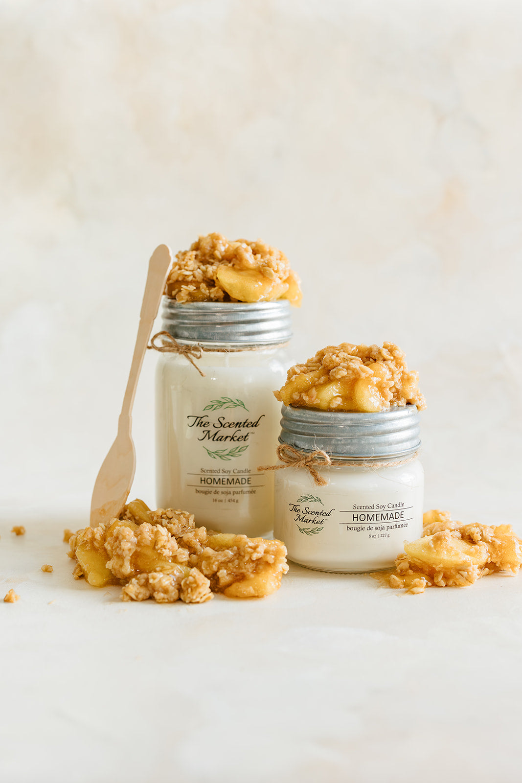 HOMEMADE Soy Wax Candle 16 oz - The Scented Market Candles