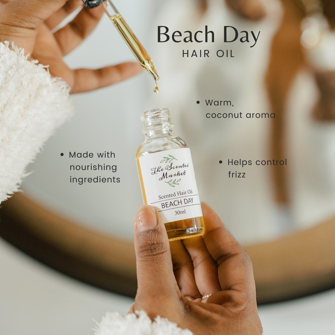 Hair Oil - BEACH DAY - The Scented Market Hair Care