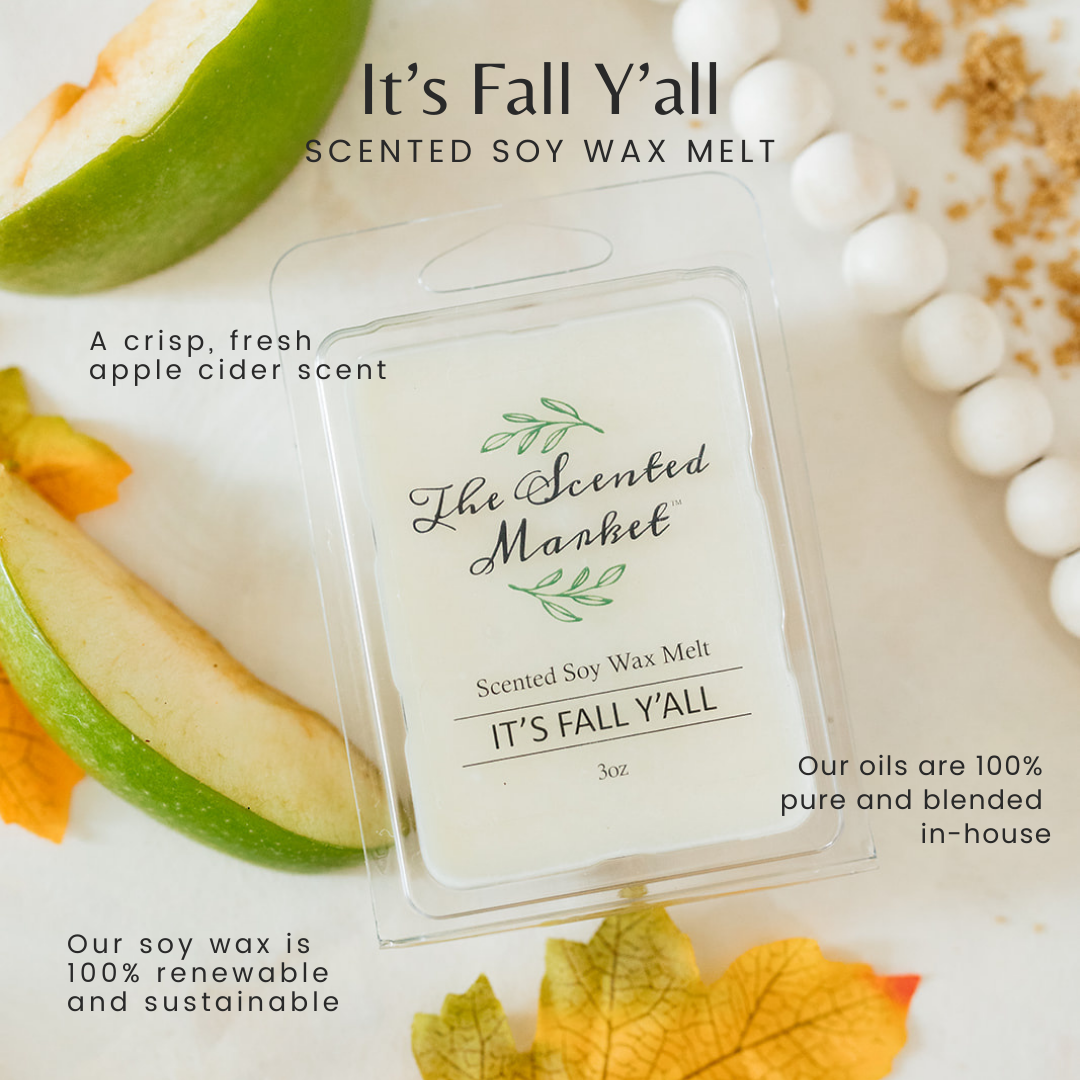 IT'S FALL Y'ALL Soy Wax Melt - The Scented Market Wax Tarts