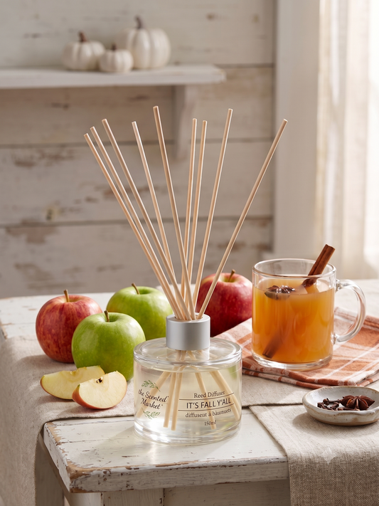 IT'S FALL Y'ALL Reed Diffuser โ Long-Lasting Relaxing Room Fragrance