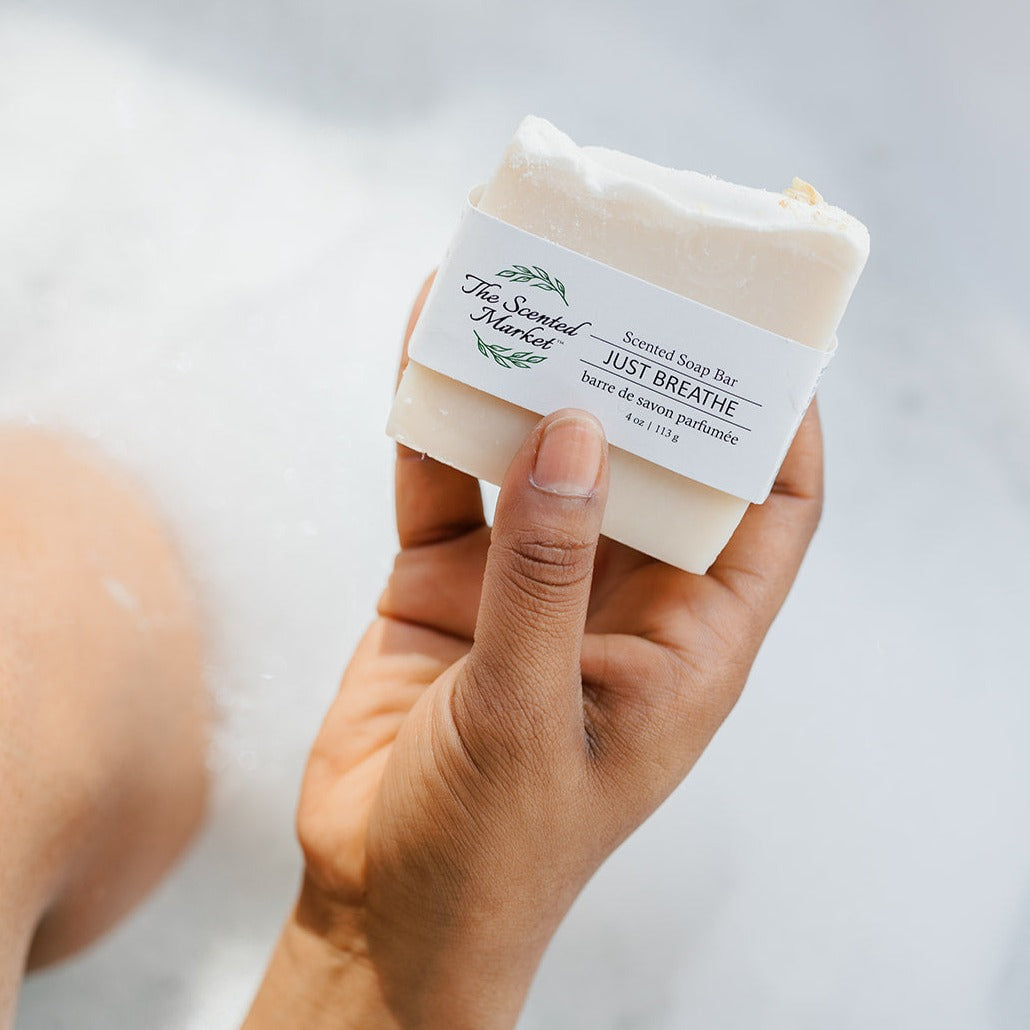 JUST BREATHE - Scented Soap Bar - The Scented Market Bar Soap