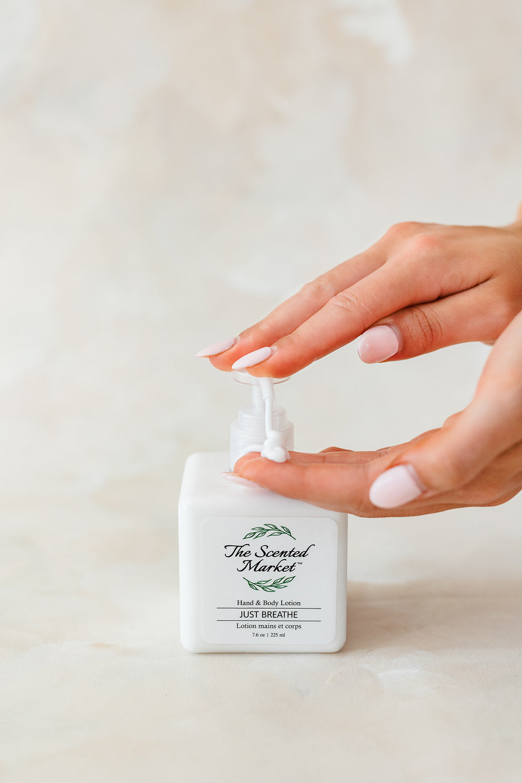 Just Breathe Hand and Body Lotion – Refreshing and Hydrating - The Scented Market Lotion & Moisturizer