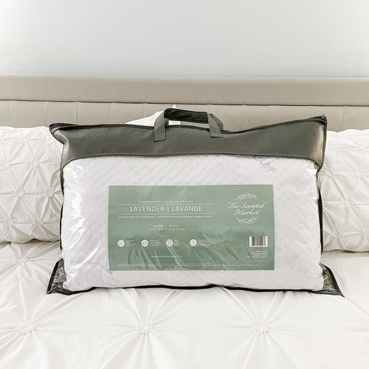 LAVENDER INFUSED PILLOW - The Scented Market  Pillows