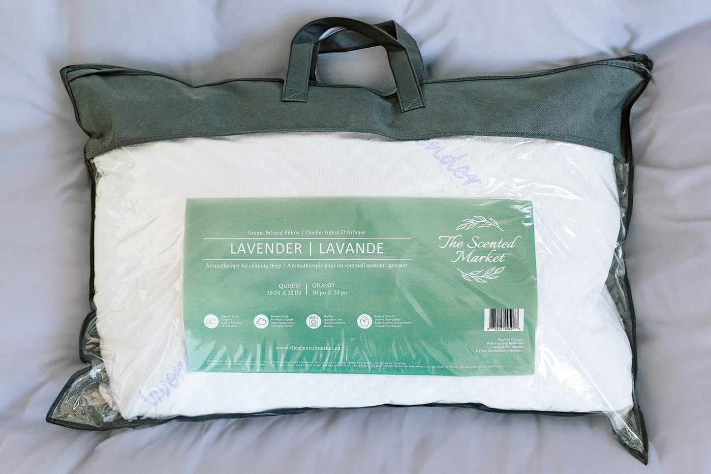 LAVENDER INFUSED PILLOW - The Scented Market Pillows