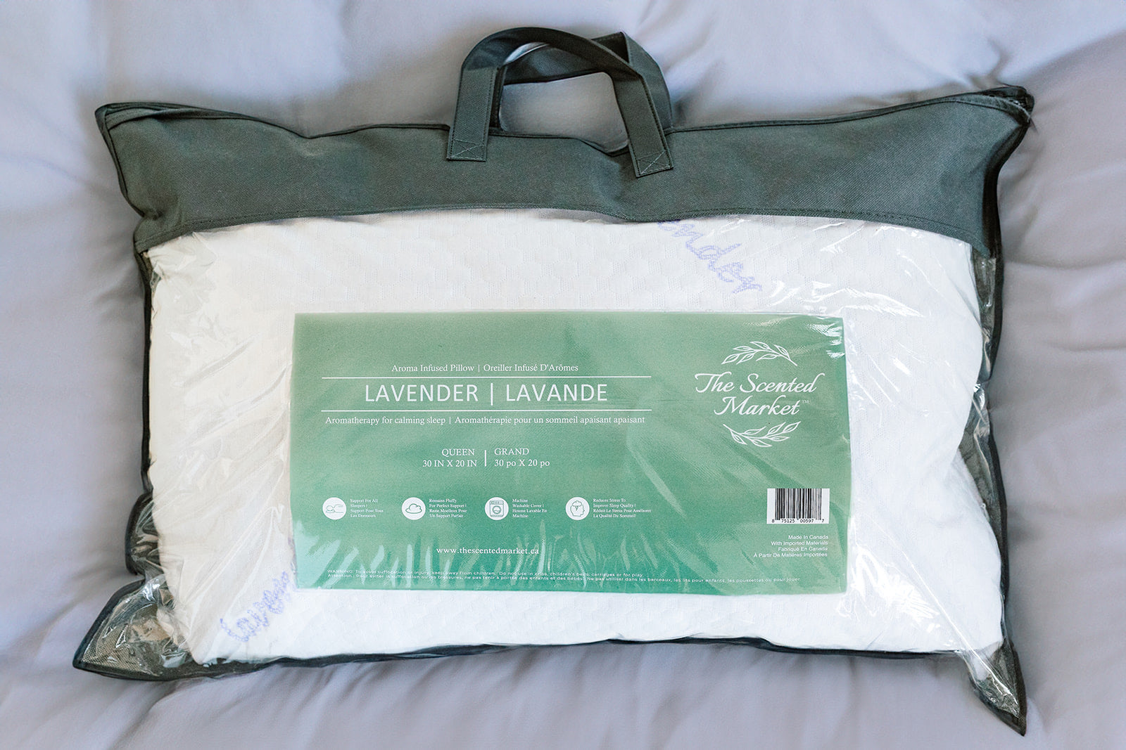 LAVENDER INFUSED PILLOW - The Scented Market  Pillows