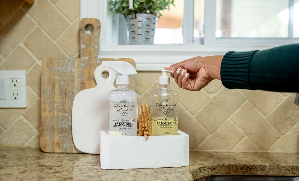 Lemon Fresh Scented Hand Soap – Gentle, Moisturizing, and Refreshing - The Scented Market Liquid Hand Soap