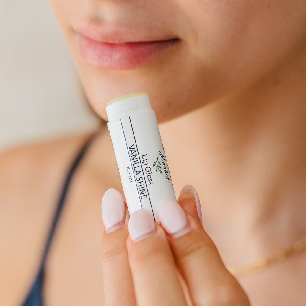 Lip Gloss - VANILLA SHINE - The Scented Market  Lip Gloss