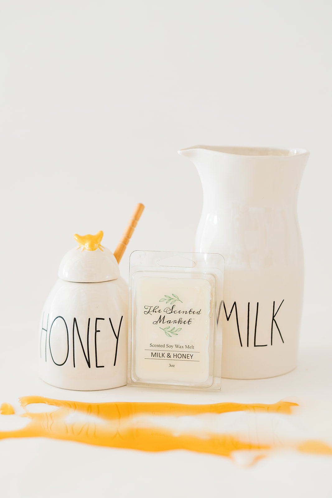 MILK & HONEY Soy Wax Melt - The Scented Market Wax Tarts