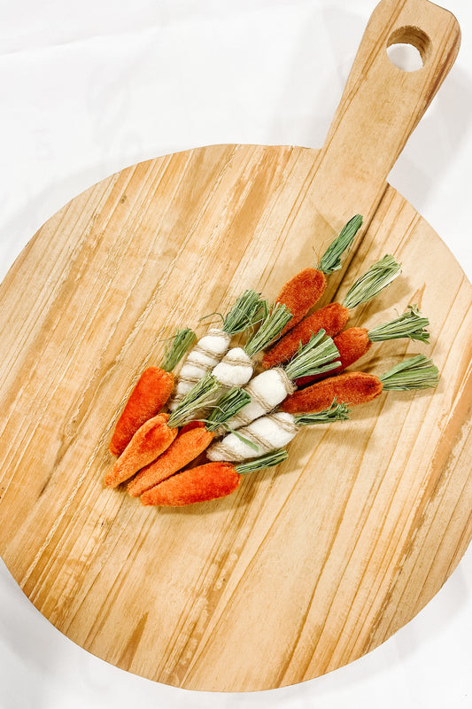 Mini Fabric Carrots - Set of 12 - The Scented Market  Seasonal & Holiday Decorations