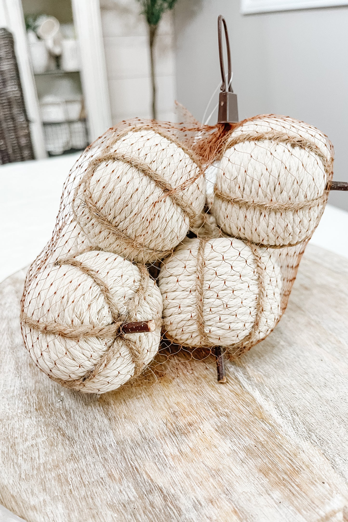 Mini White Pumpkins - 6 pack - The Scented Market