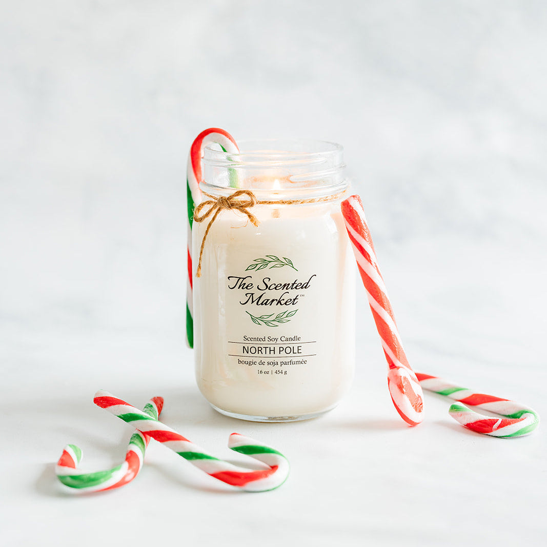 NORTH POLE Soy Wax Candle 16 oz - The Scented Market Candles