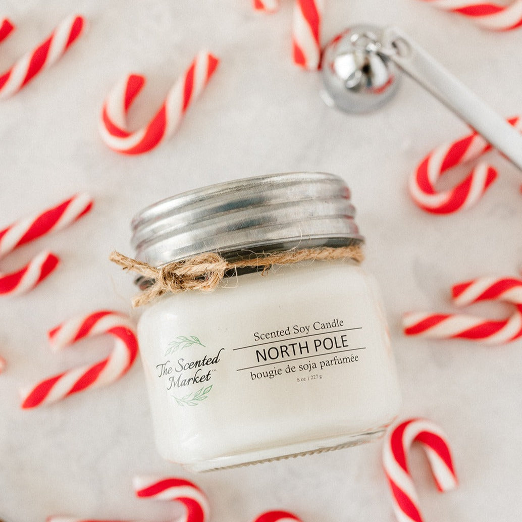 NORTH POLE Soy Wax Candle 8 oz - The Scented Market