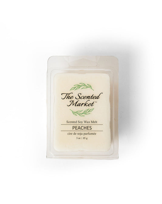 PEACHES Soy Wax Melt - The Scented Market  Wax Tarts