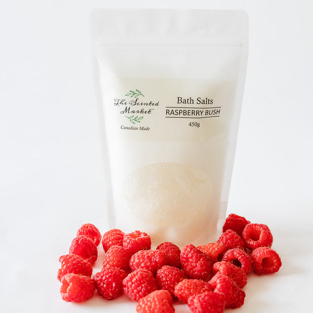 RASPBERRY BUSH Revitalizing Bath Salt - The Scented Market Bath Additives
