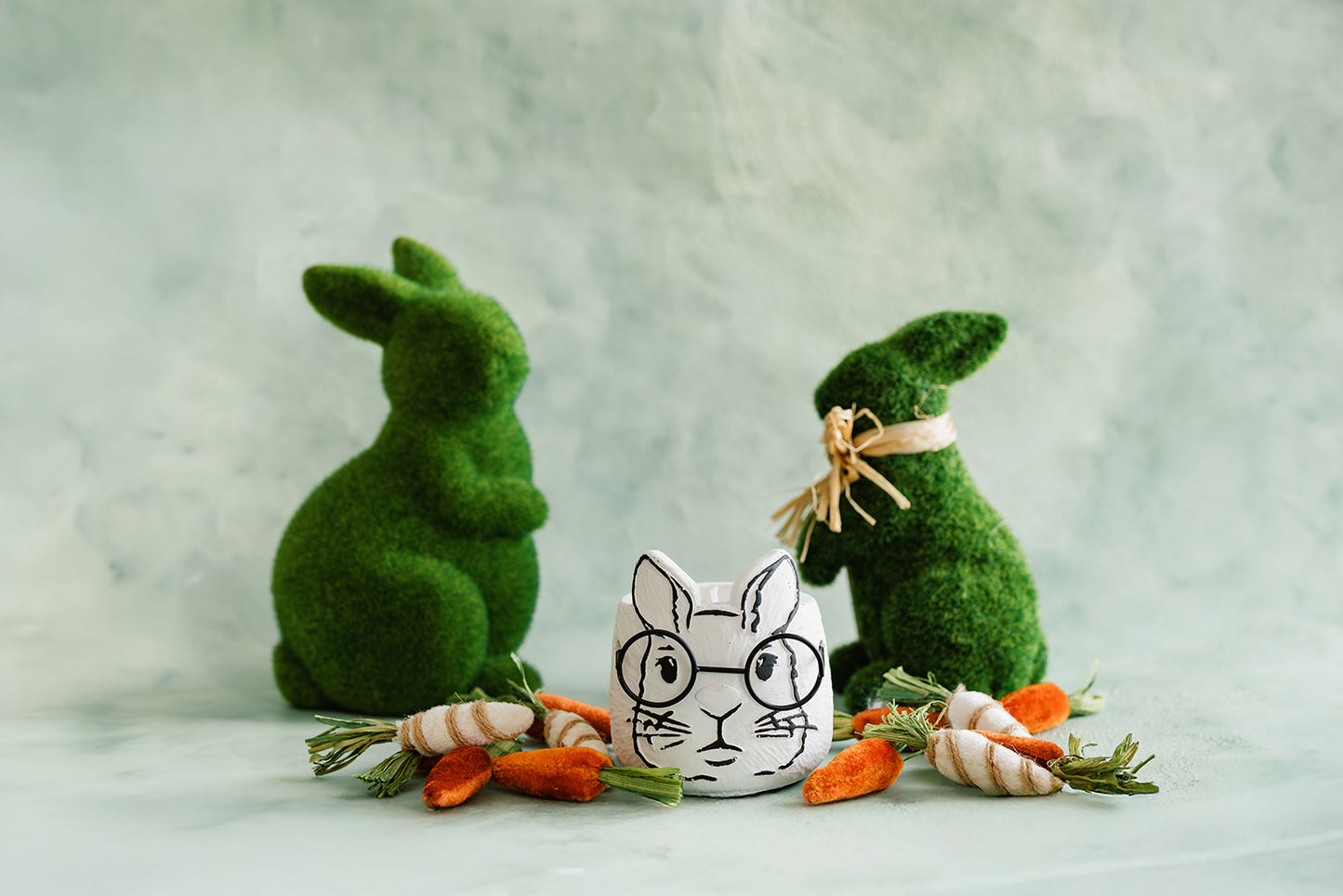 Rabbit with Glasses Candle – Carrot Cake Scent