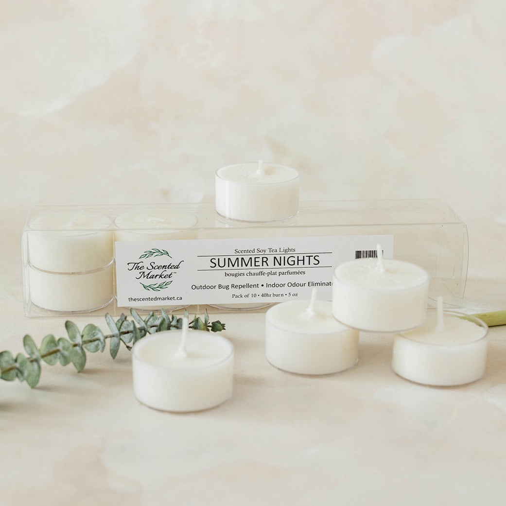 SUMMER NIGHTS Tea Lights - The Scented Market Candles