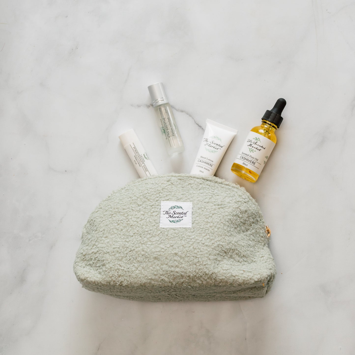 Sherpa Makeup Bag - The Scented Market Bath & Body