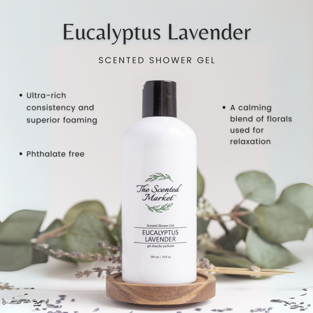 Shower Gel - Eucalyptus Lavender - The Scented Market Bath & Body